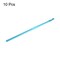 Aluminum Crochet Hook 5mm US Size H (Size 8) Knitting Needles for DIY Craft Yarn Blue 10Pcs